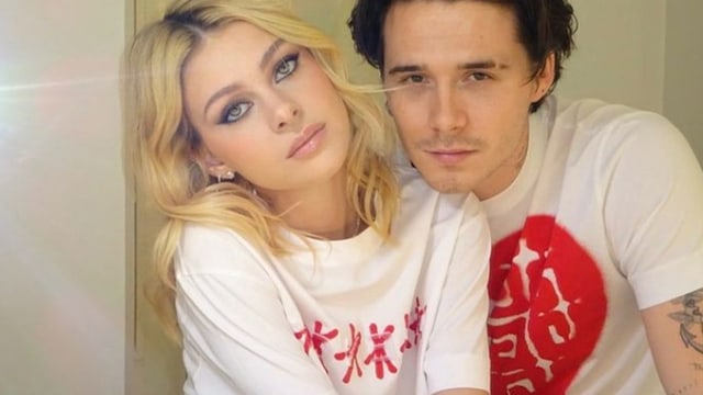 brooklyn beckham nicola peltz mirror