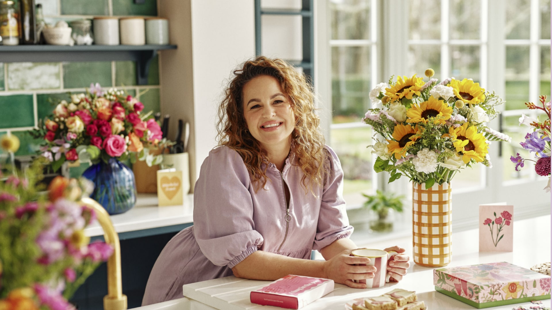 Giovanna Fletcher shares her favourite bouquets to gift this Mother’s Day