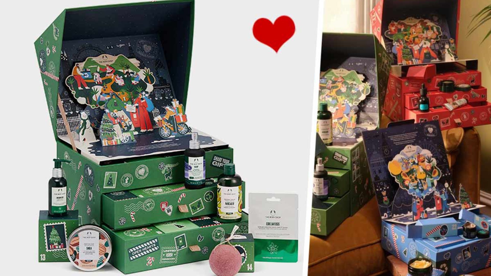 The Body Shop has released THREE beauty advent calendars and they may