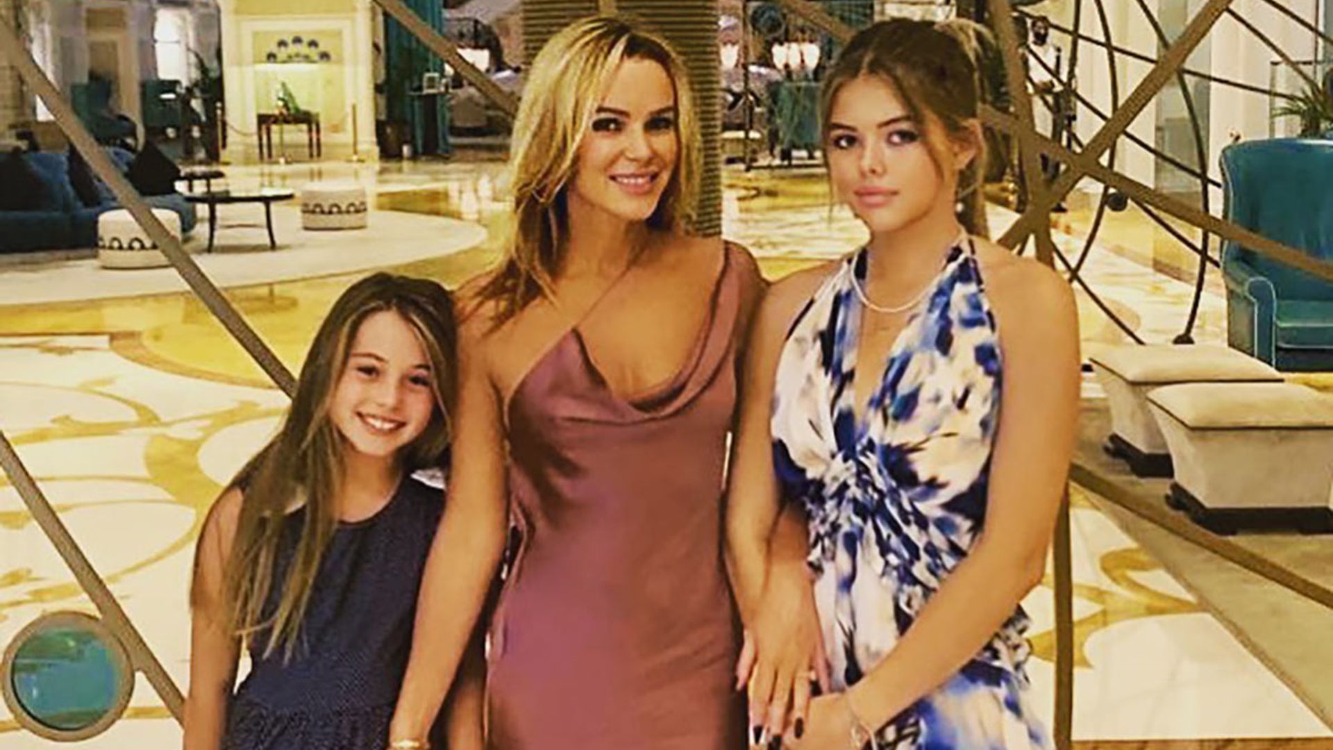 Amanda Holden And Daughter Hollie Don Matching Hairstyles For Incredible Transformation Hello