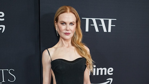 Nicole Kidman dares to bare in latex lingerie as she poses with a snake ...