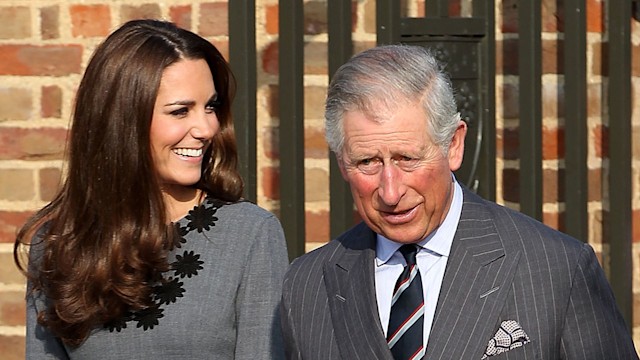 Kate and Prince Charles together as they visited The Prince's Foundation for Children and The Arts at Dulwich Picture Gallery in 2012