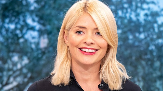holly willoughby denim dress this morning