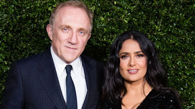 salma hayek francois henri dive