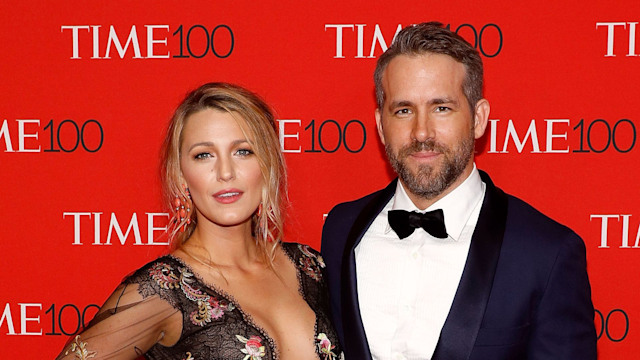 Blake Lively and Ryan Reynolds attend the 2017 Time 100 Gala at Jazz at Lincoln Center on April 25, 2017 in New York City