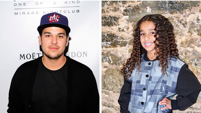 Rob Kardashian Dream Kardashian split image