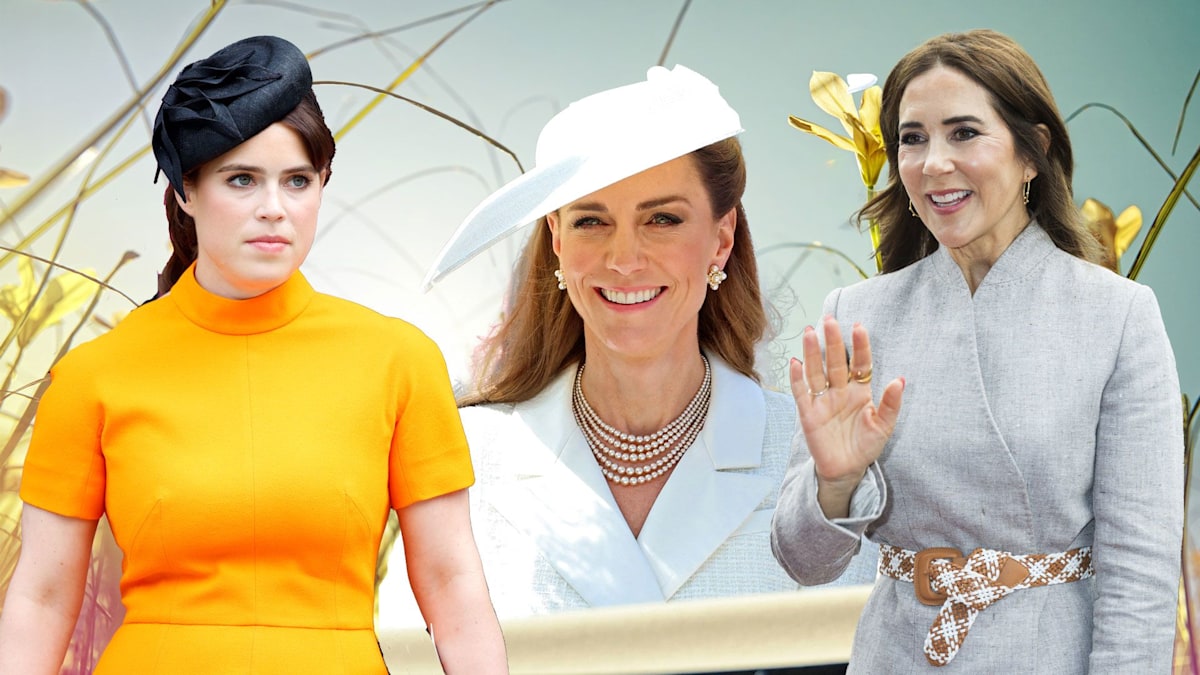 Best royal fashion this month - including an unexpectedly daring leg-baring look