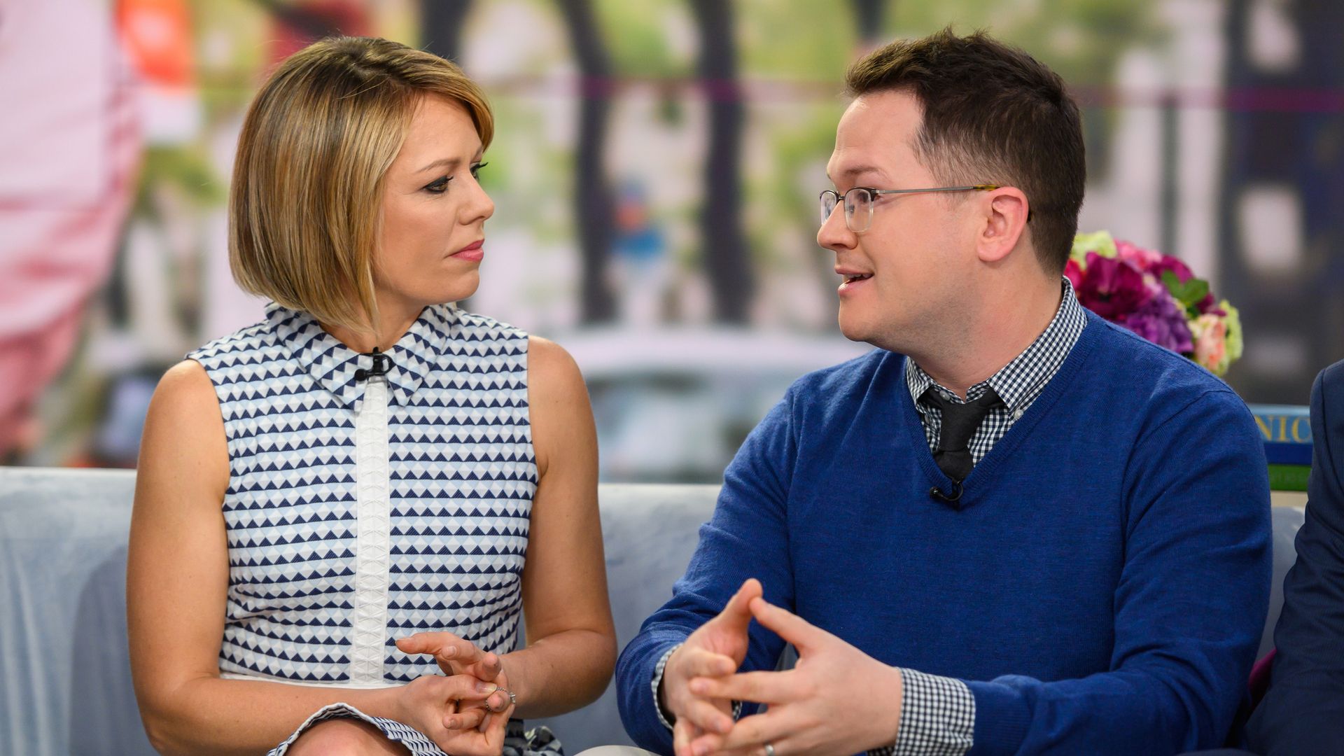 Dylan Dreyer and husband Brian Fichera on Monday, April 22, 2019 