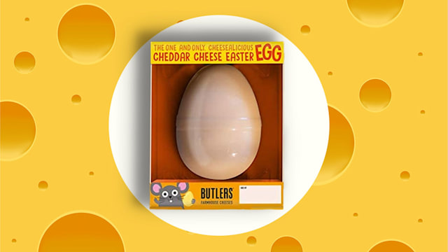 Cheese Easter eggs