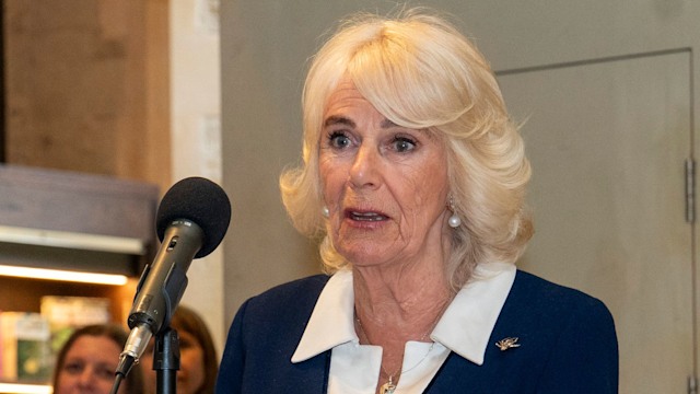 Queen Camilla joked about Charles' patronage