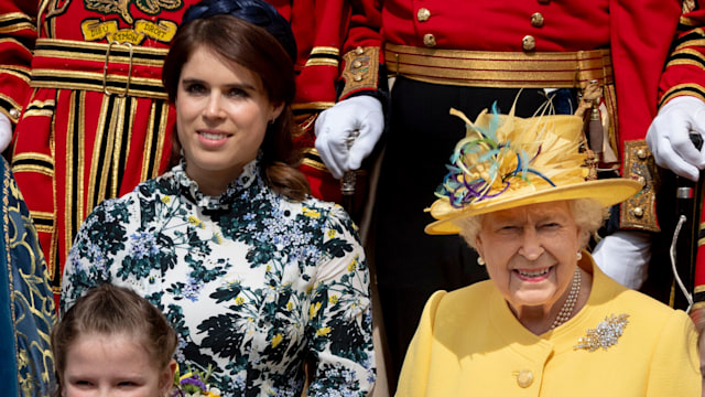 Princess Eugenie and the Queen