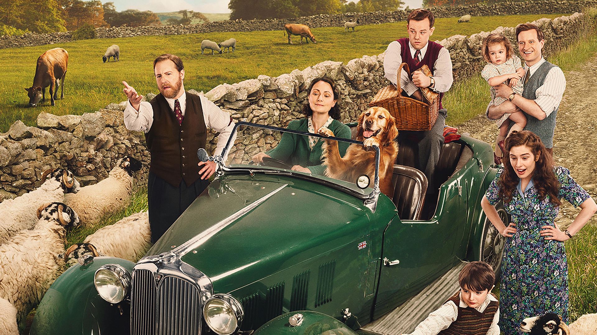 All Creatures Great and Small stars Nicholas Ralph, Rachel Shenton, Samuel West, Callum Woodhouse and Anna Madeley