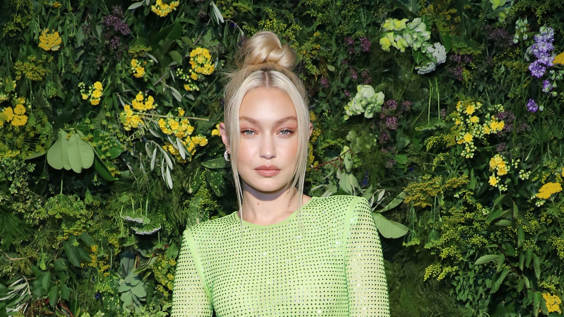 Gigi Hadid attends the British Vogue X Self-Portrait Summer Party at Chiltern Firehouse on July 20, 2022 in London, England