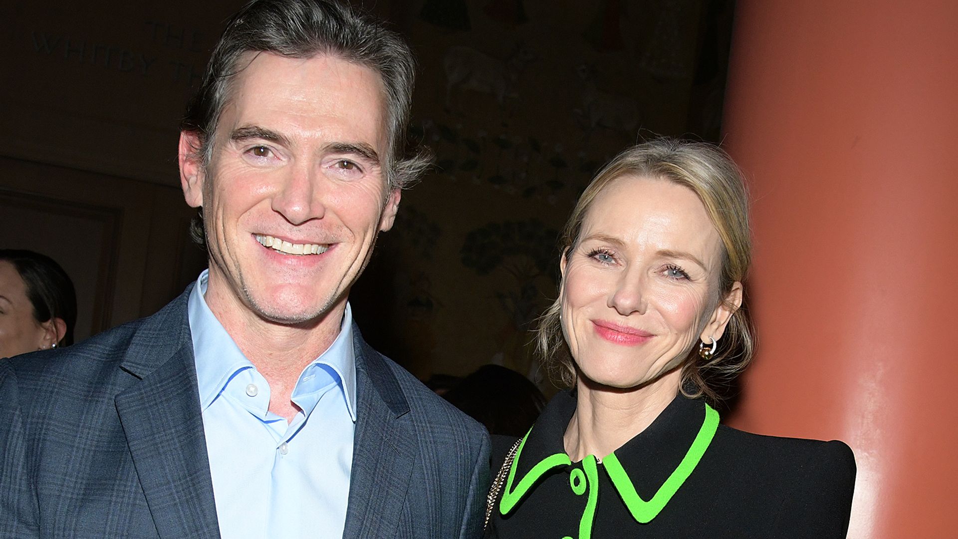 Billy Crudup and Naomi Watts at the premiere of "Hello Tomorrow" held at The Whitby Hotel on February 15, 2023 in New York City. (Photo by Kristina Bumphrey/Variety via Getty Images