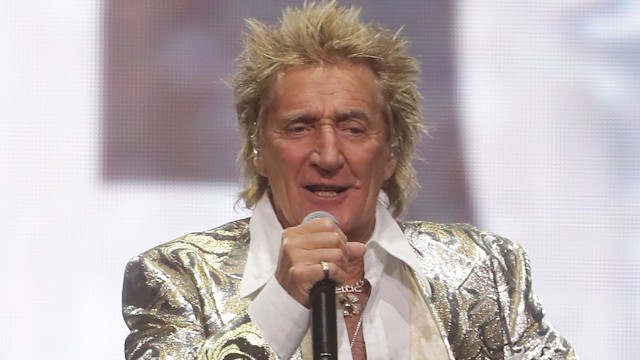 Rod Stewart performs at Footprint Center in Phoenix