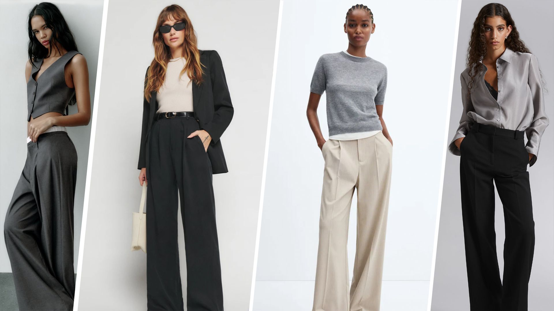 The best wide-leg trousers for women: From M&S to Zara & MORE | HELLO!