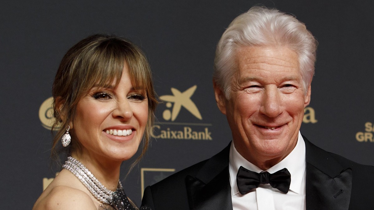 Richard Gere and wife Alejandra stun in matching looks for red carpet date night