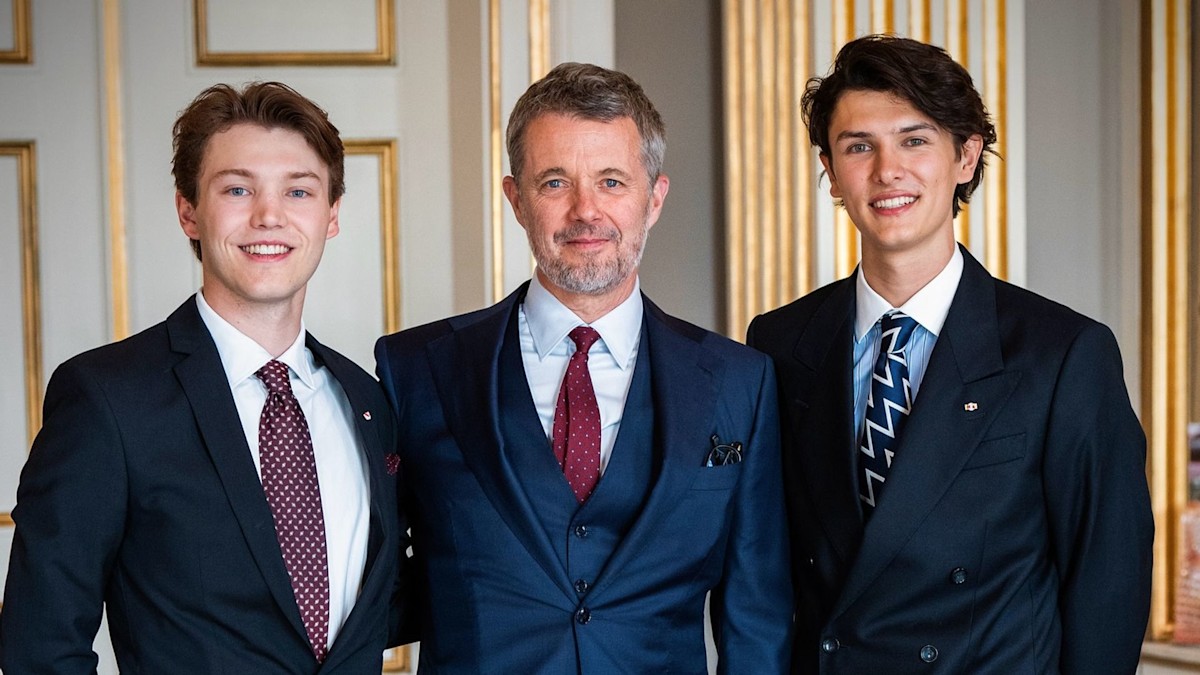 King Frederick issues gifts to nephews following the removal of their titles