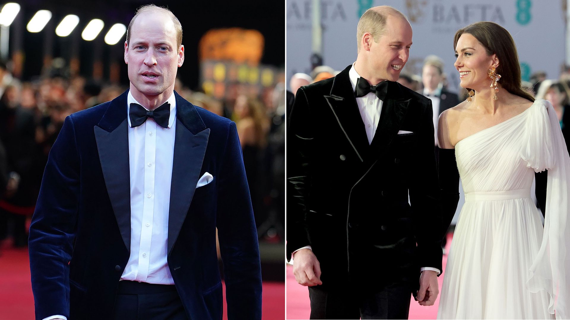 Prince William spoke about his wife Kate Middleton at the BAFTAS