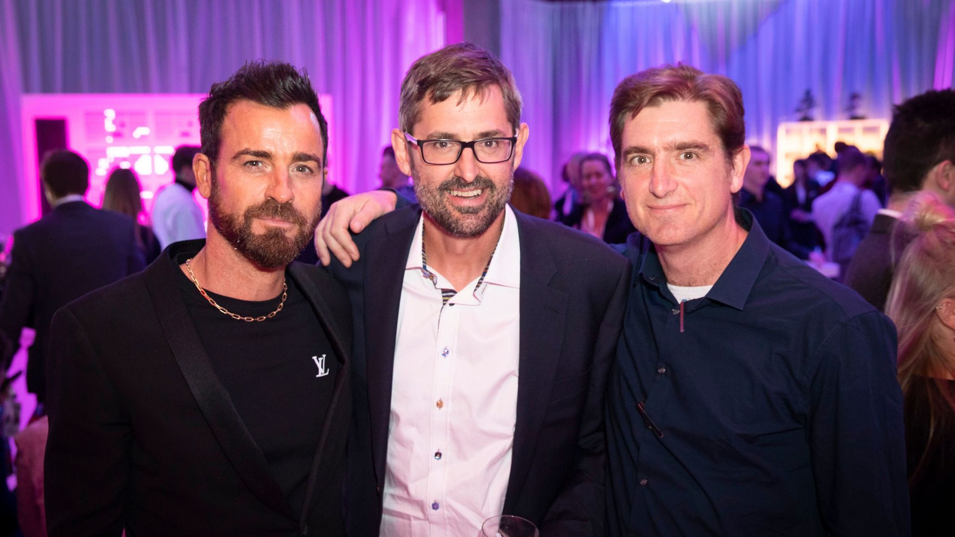 Justin Theroux, Louis Theroux and Marcel Theroux
