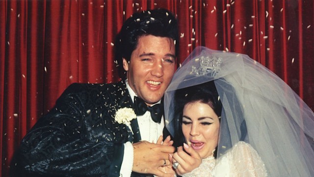 Wedding Photos of Elvis Presley to Priscilla on May 01,1967