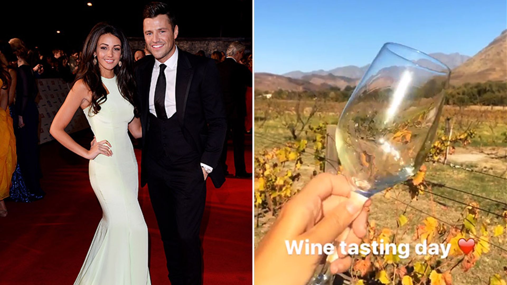 See how Mark Wright and Michelle Keegan celebrated their second wedding anniversary