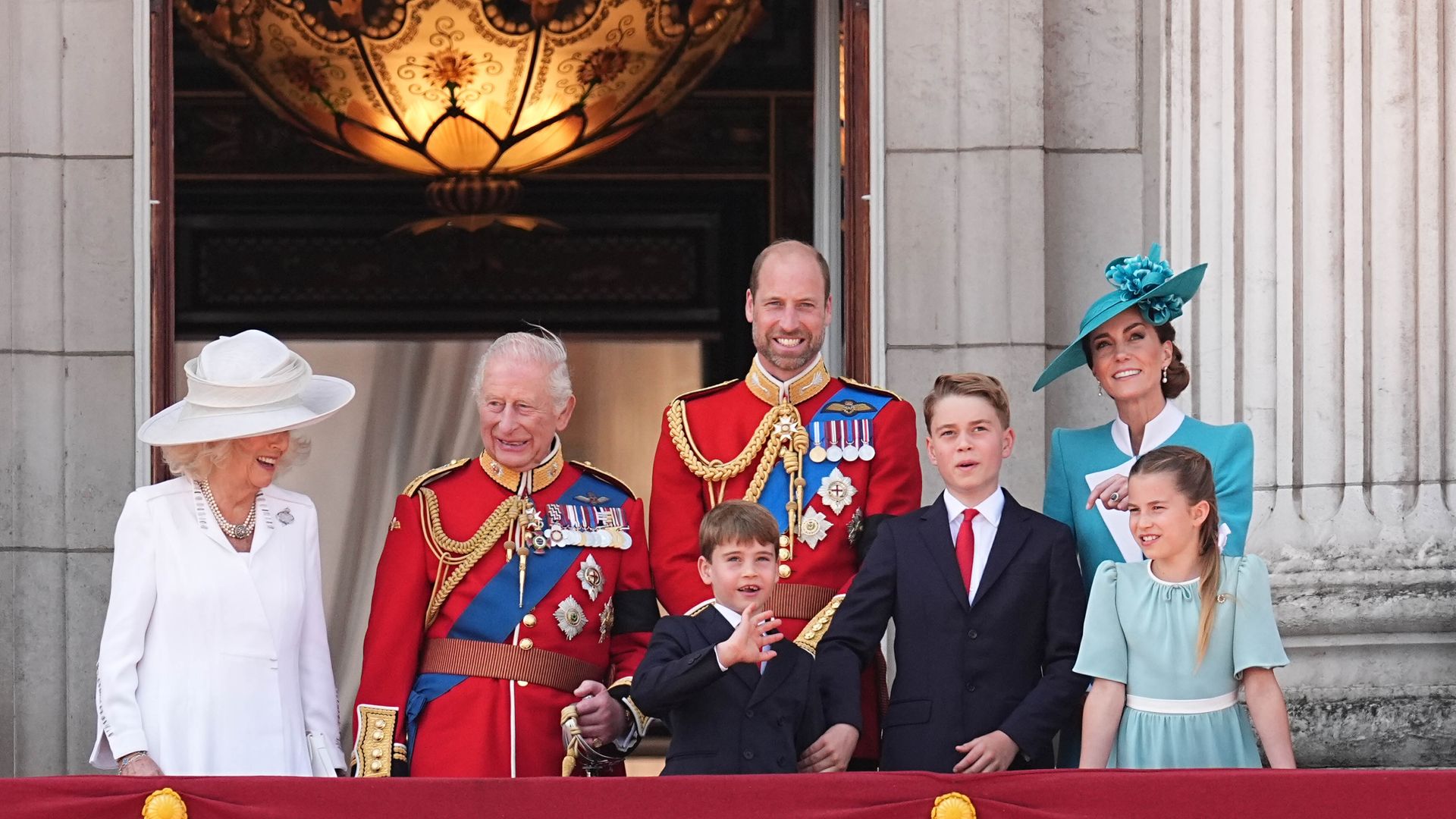Royal family marks the King's official birthday