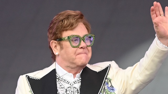 Elton John performs at American Express present BST Hyde Park at Hyde Park on June 24, 2022 in London, England