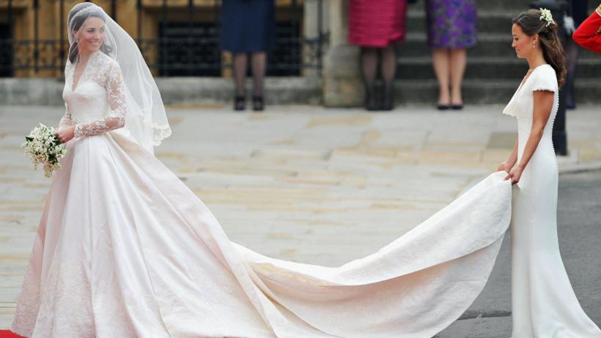 Kate Middleton's wedding dress maker talks creating the gown | HELLO!