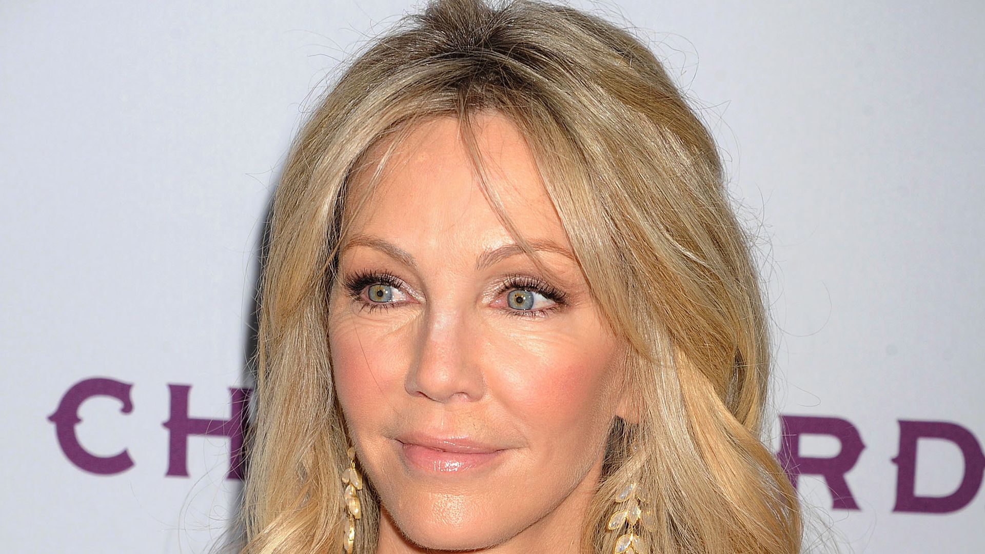 heather locklear beige shirt