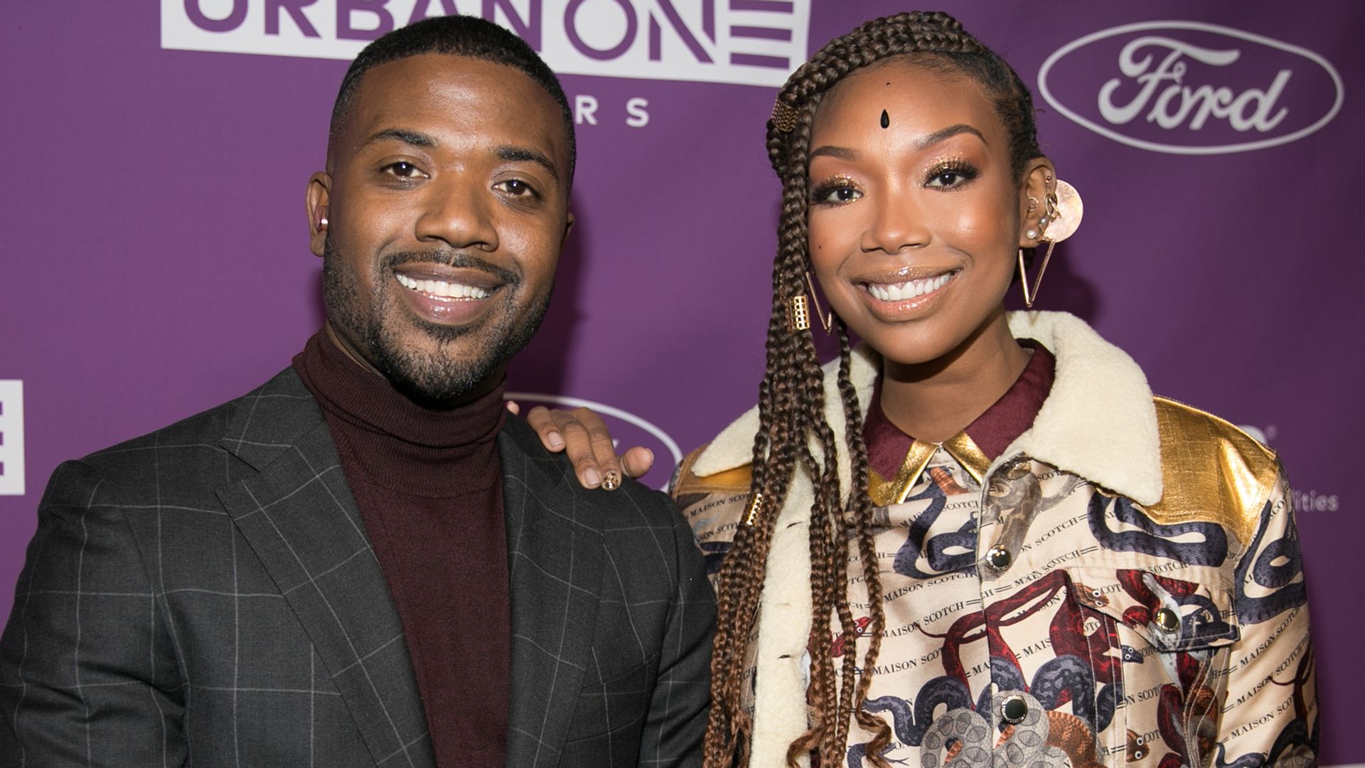 Ray J and Brandy in 2019