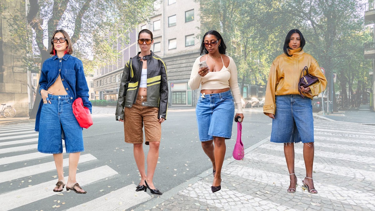 Jorts are Milan Fashion Week’s most unexpected trend