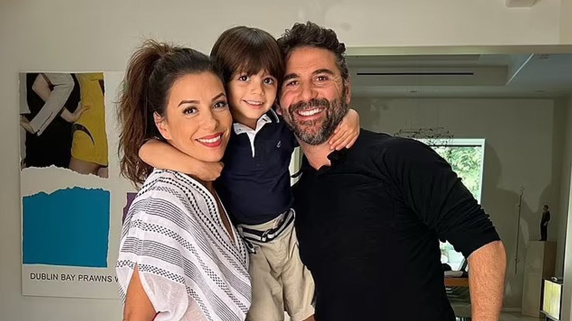 Eva Longoria flees ‘dystopian’ America with her son and husband