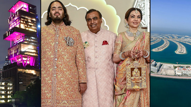 Mukesh Ambani and his properties