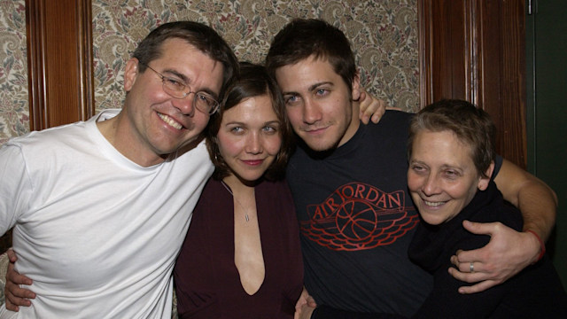 Stephen Gyllenhaal, Maggie Gyllenhaal, Jake Gyllenhaal & Naomi Foner at the 2002 Sundance Film Festival