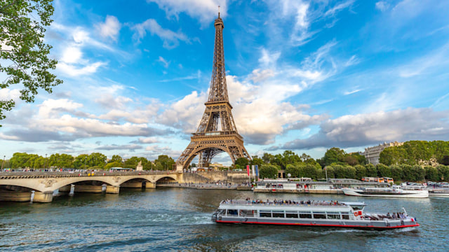 Eiffel Tower in the morning