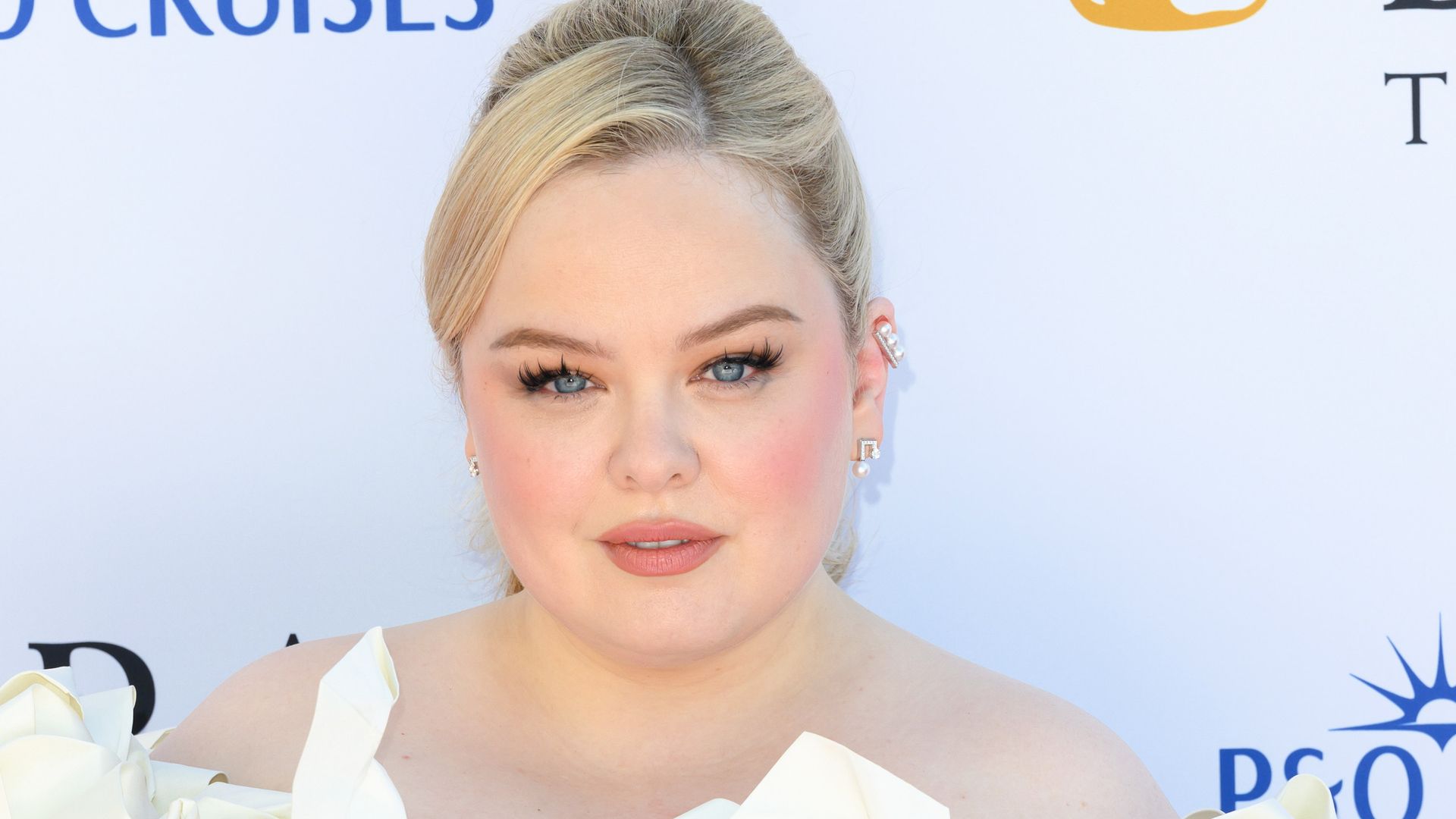 Nicola Coughlan's knitted mini dress is perfect for party season