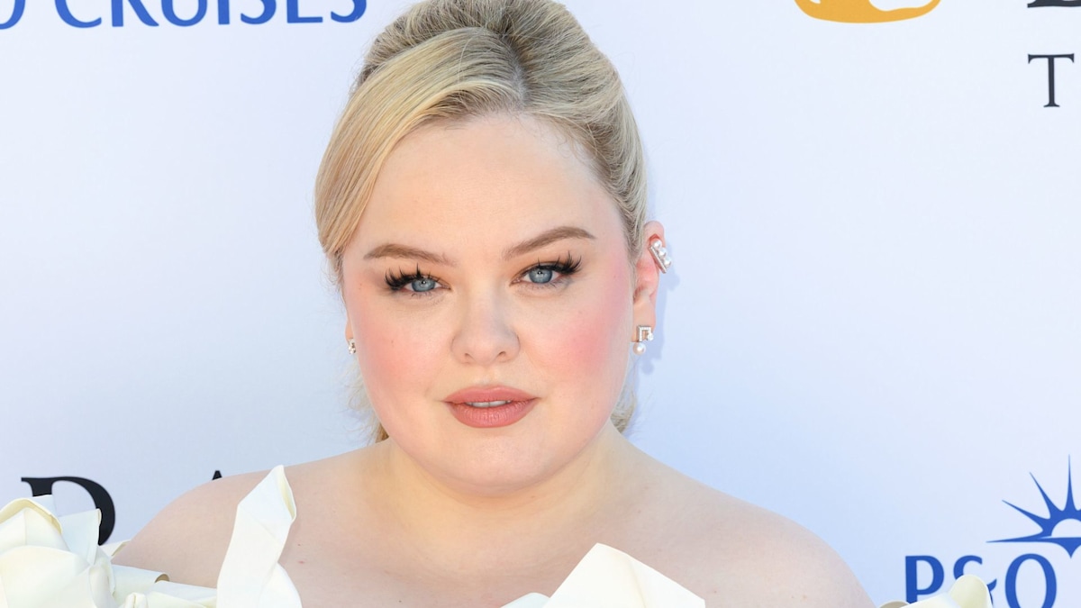 Nicola Coughlan's knitted mini dress is perfect for party season