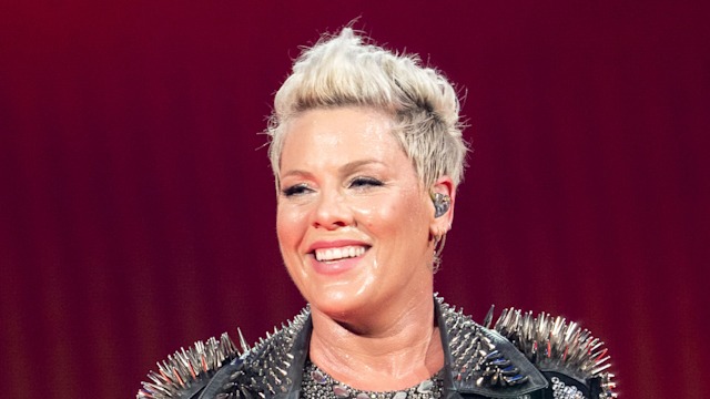 Pink performs onstage as a part of her Summer Carnival tour at the Moody Center on November 03, 2024 in Austin, Texas