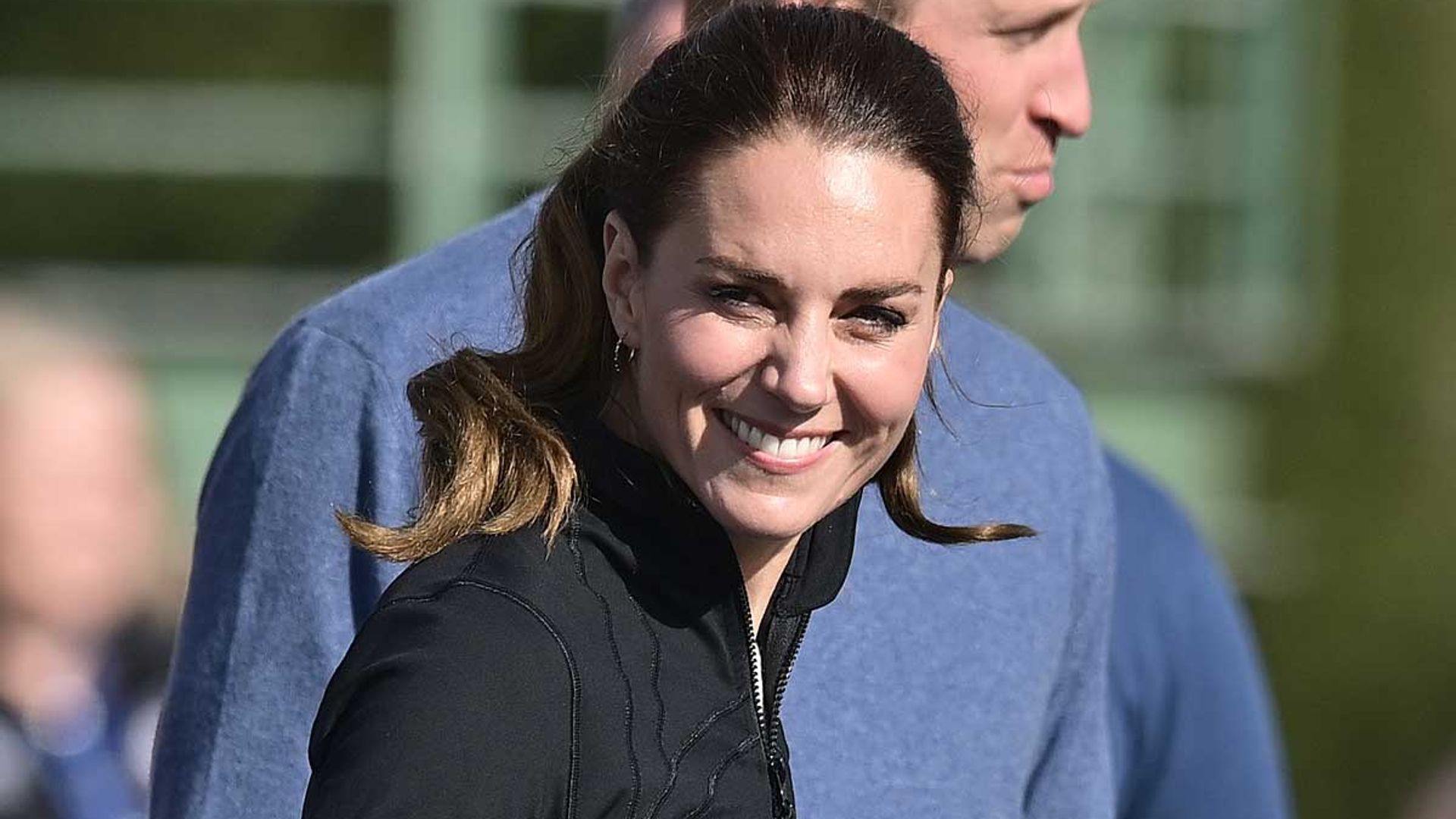 Sporty Kate Middleton changes into sleek activewear to play rugby in ...
