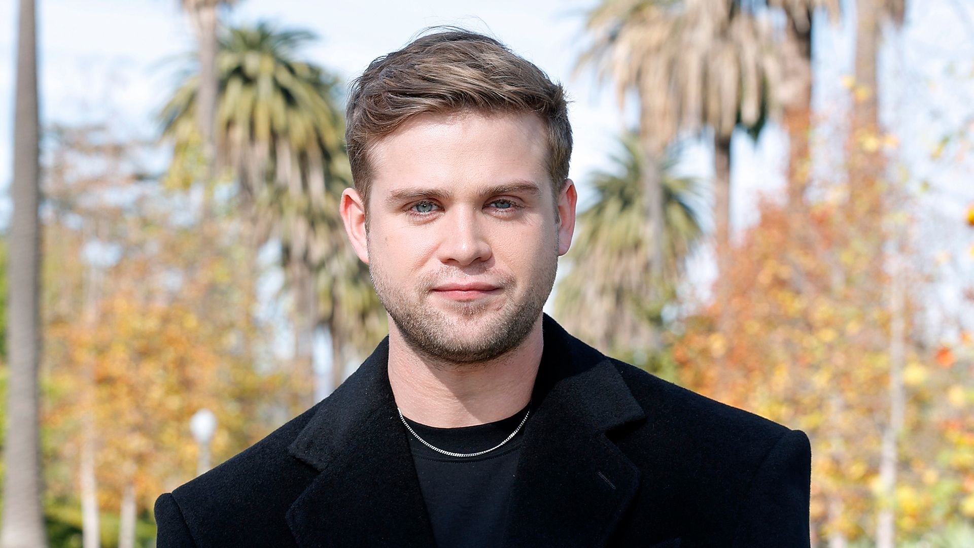 Leo Woodall attends the Balenciaga Fall 24 Show on December 02, 2023 in Los Angeles, California
