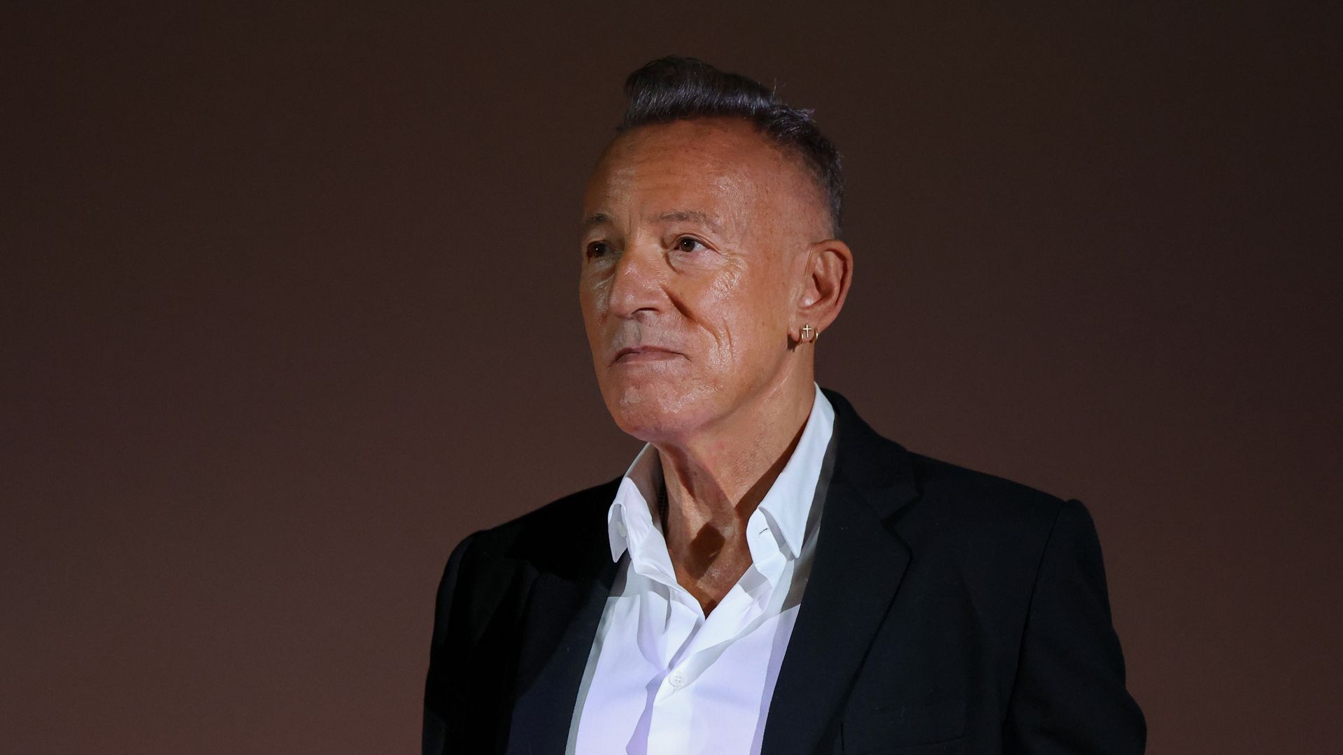 Bruce Springsteen speaks onstage during the AFI Los Angeles Premiere of 20th Century Studios' "Springsteen: Deliver Me From Nowhere" at The TCL Chinese Theater in Hollywood, California on October 22, 2025. (Photo by Jesse Grant/Getty Images for 20th Century Studios)