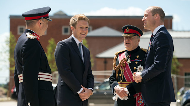 Hugh is a close friend of Prince William