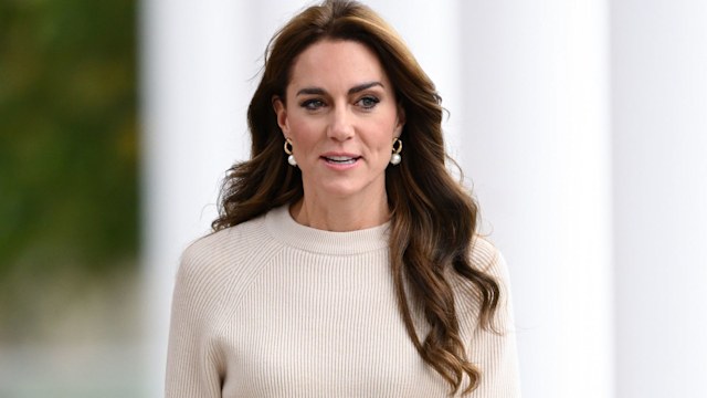 Catherine, Princess of Wales visits Nottingham Trent University on October 11, 2023 in Nottingham, England. The Prince and Princess of Wales are carrying out engagements across the UK to mark World Mental Health Day and to highlight the importance of mental wellbeing, particularly in young people. (Photo by Karwai Tang/WireImage)