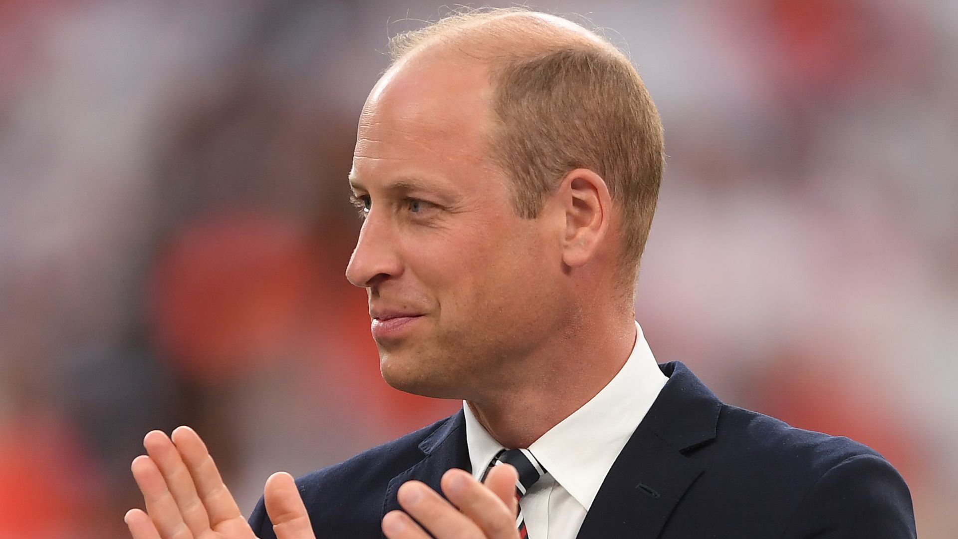 Prince William at the Women's Euro 2022 final match