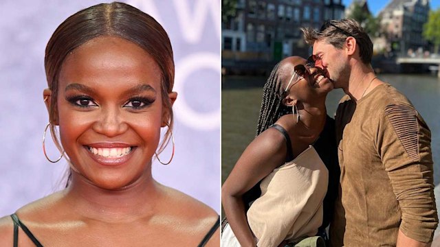 Oti Mabuse with her husband Marius Iepure