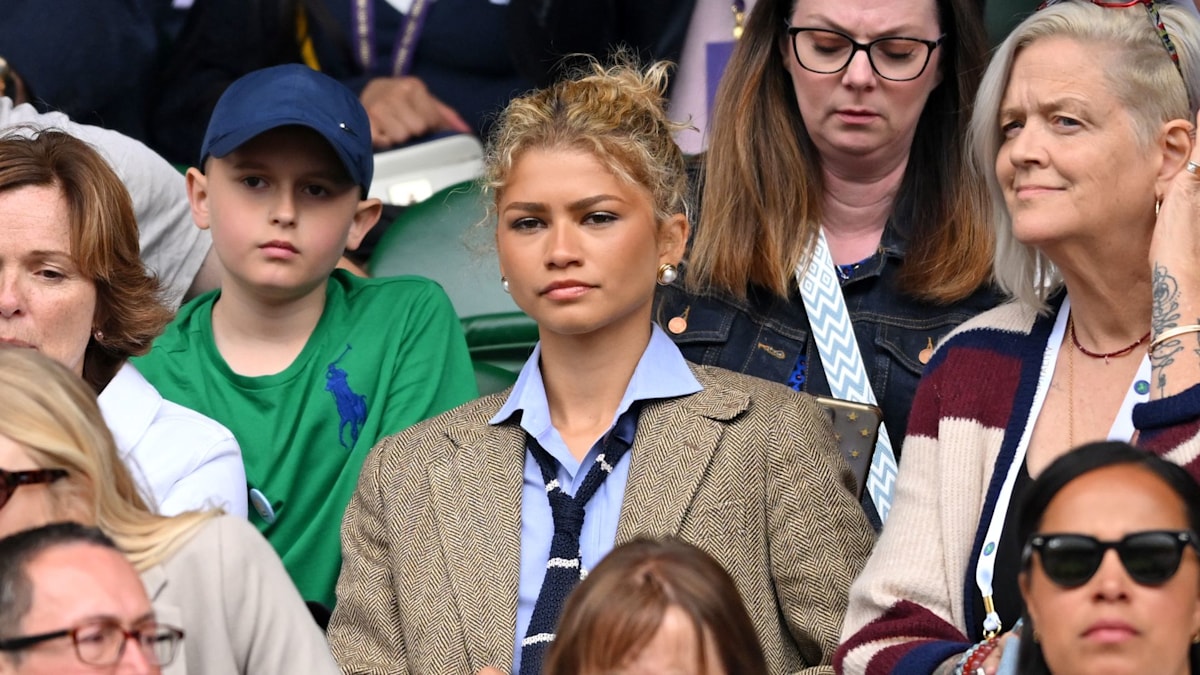 Zendaya cosplays Princess Diana at Wimbledon in the most unexpected outfit