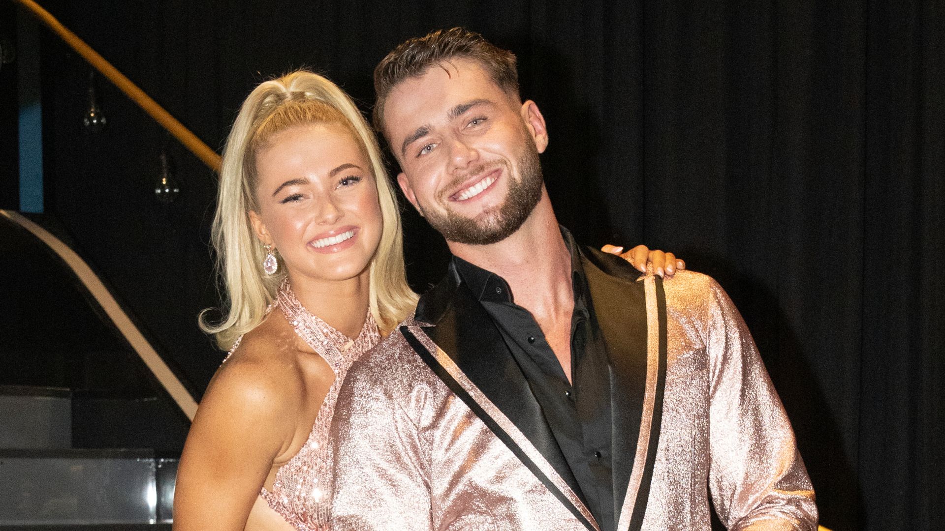 Rylee Arnold and Harry Jowsey on Dancing with the Stars season 32, October 2023