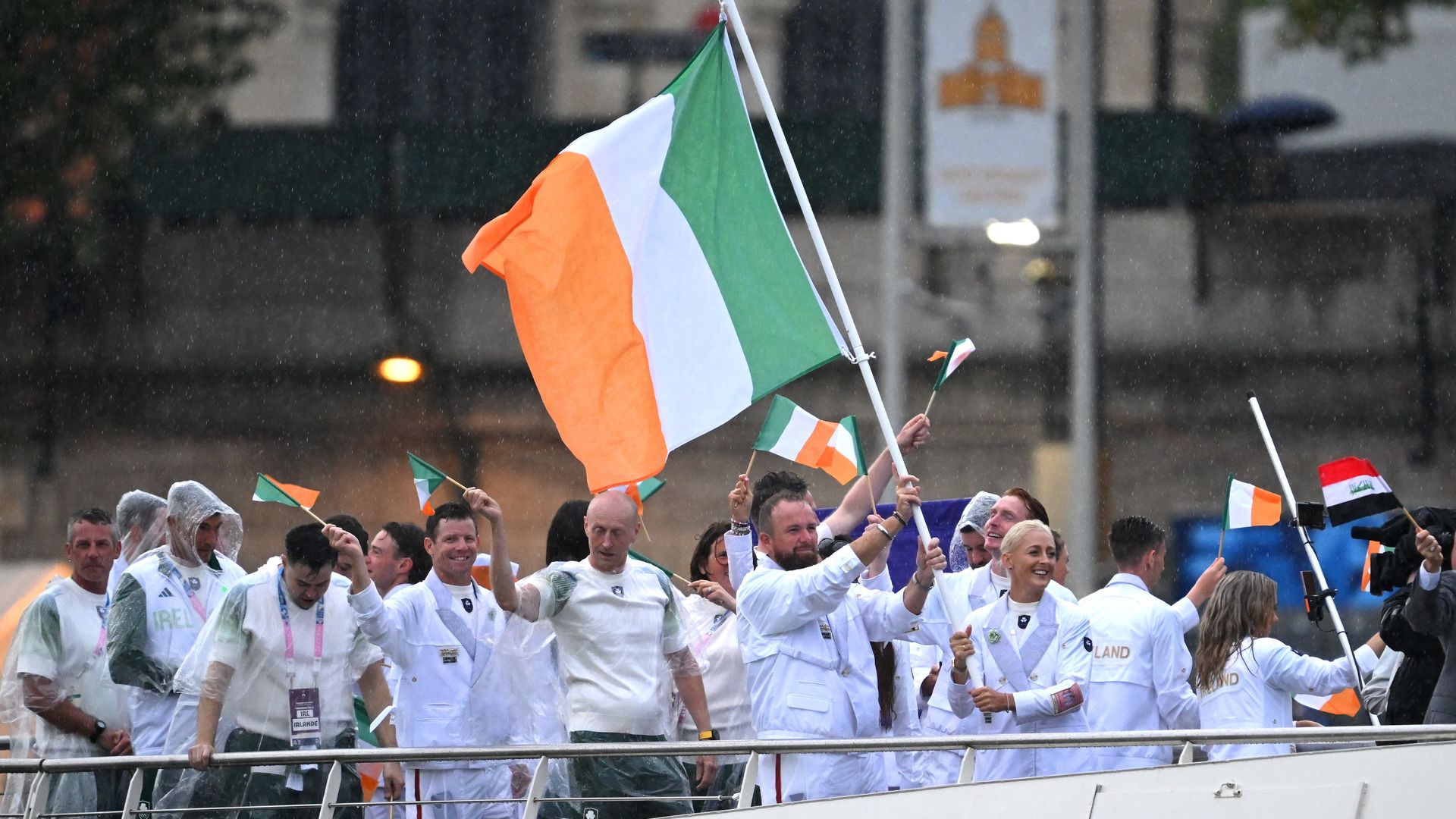 Professional golfer Rory McIlroy will compete for Team Ireland, led by flagbearers Shane Lowry and Sarah Lavin