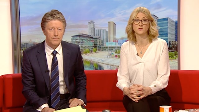 Charlie Stayt and Rachel Burden 